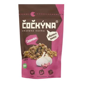 Čočkýna Smažená čočka s česnekem 100 g Bio